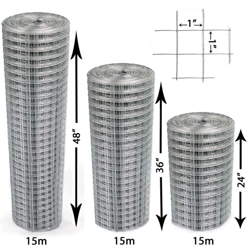 Galvanised welded wire - wire, mesh