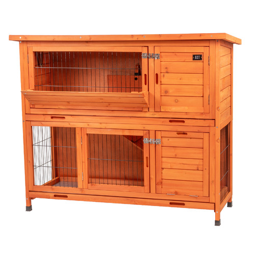 4ft large rabbit hutch and - rabbit,