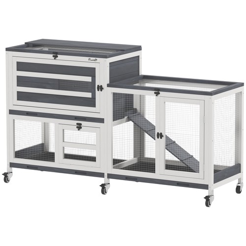 Pawhut tier rabbit - rabbit, hutch