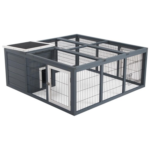 Rabbit hutch outdoor - hutch, guinea