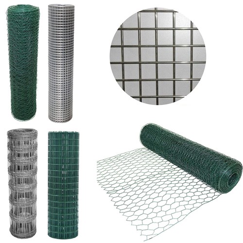 Large welded wire netting - welded,