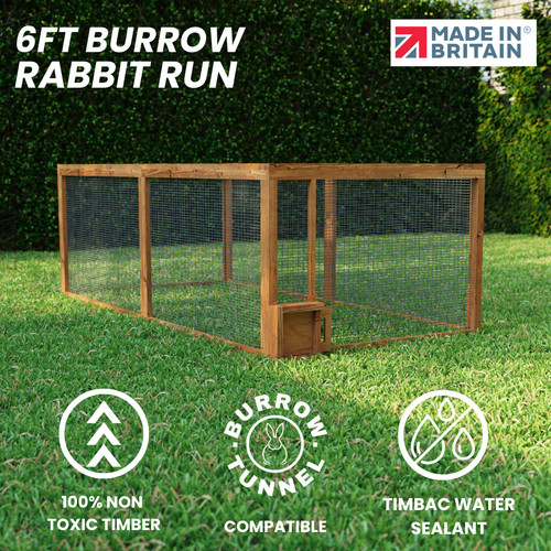 Hutch company 6ft rabbit - 6ft,