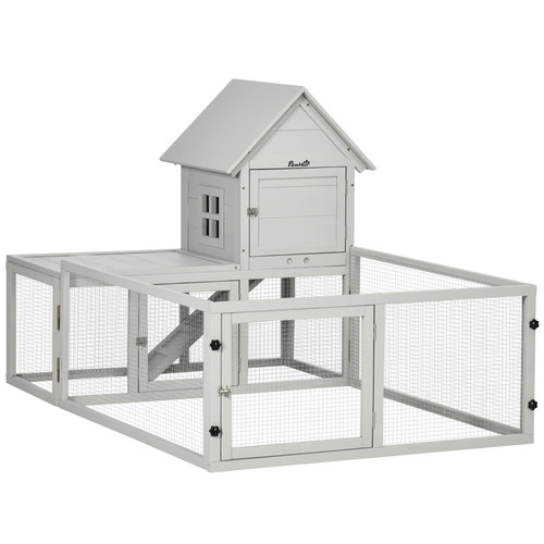 Rabbit hutch fir - hutch, wood
