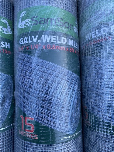 Weld mesh galvanised - mesh,