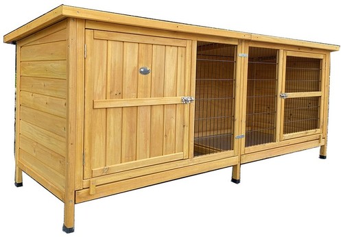Extra large rabbit hutch - extra,