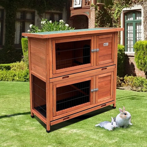 Rabbit guinea pig hutch - 36",
