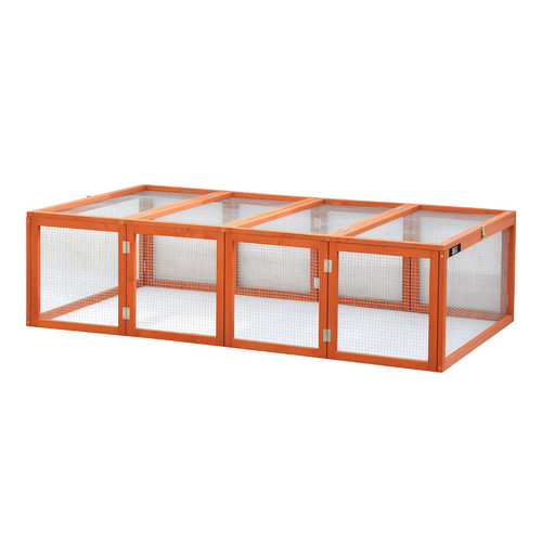 Large 6ft foldable rabbit run - 6ft,