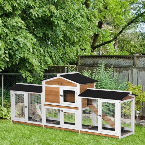 Rabbit hutch outdoor - rabbit, outdoor,