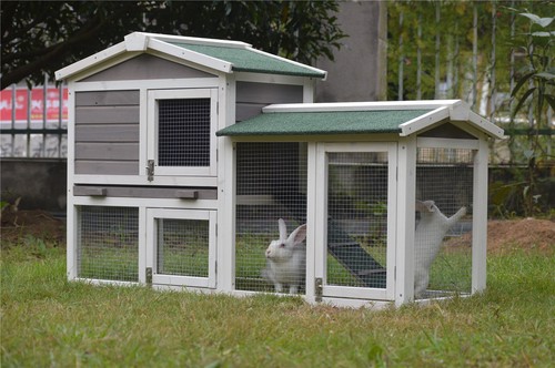 Rabbit hutch hutches run - hutch, runs